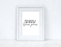 It's Just A Bunch Of Hocus Pocus Autumn Seasonal Wall Home Decor Print