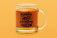 Custom Assorted Designs Autumn DIY Create Own Glass Cup Sticker Labels